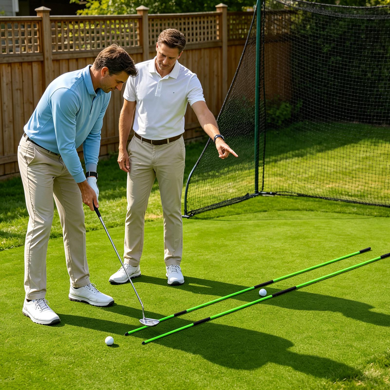 Golf Equipment For Beginners - Przenośny przyrząd do treningu płaszczyzny zamachu