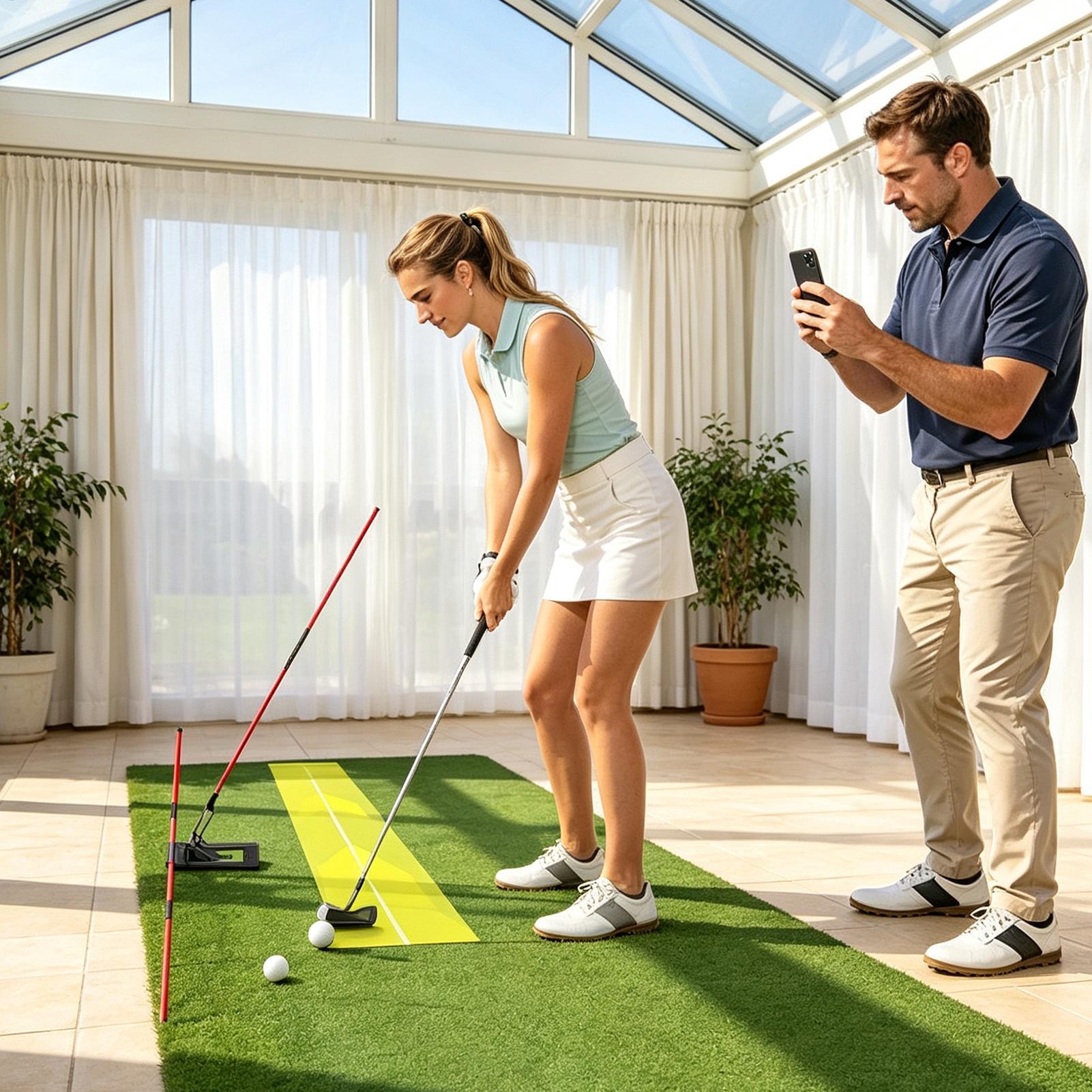 Trener golfa z regulowanym kąt – Golf Equipment For Beginners recenzja i cena