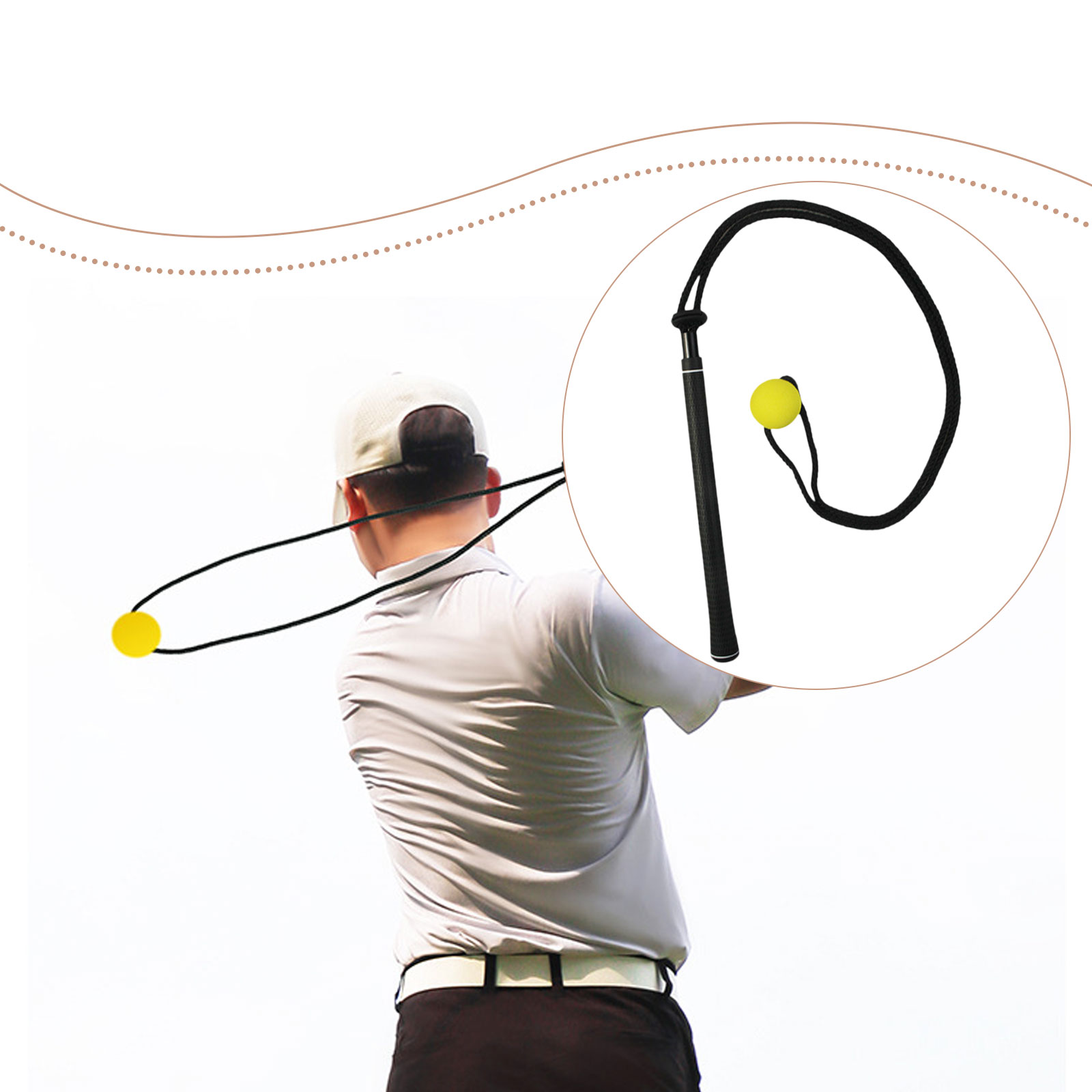 Trener swingu golfowego, elast – Golf Equipment For Beginners recenzja i cena