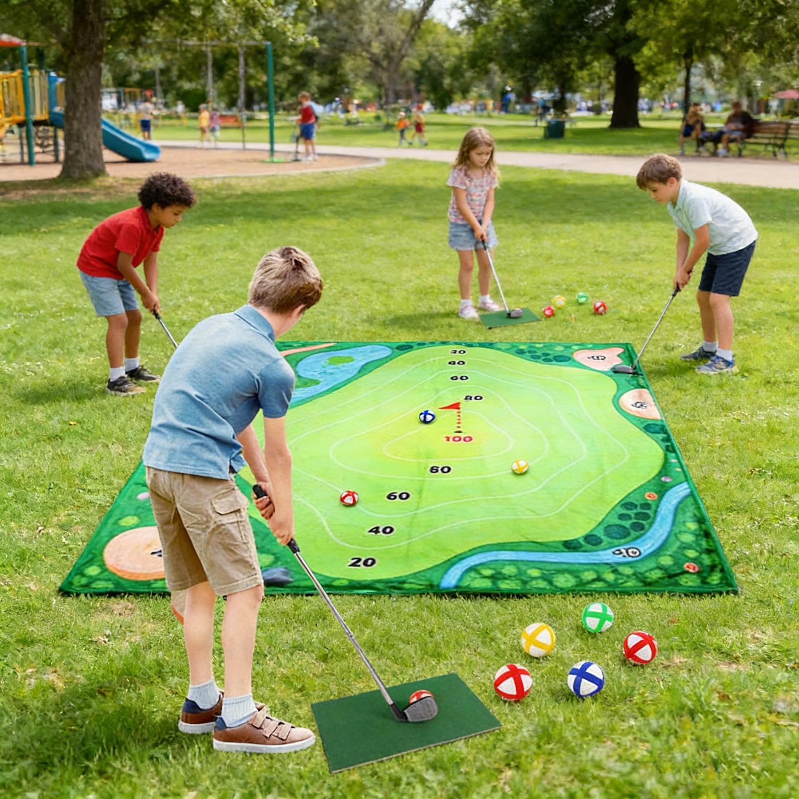 Mata do ćwiczeń golfa, sprzęt  – Golf Equipment For Beginners recenzja i cena